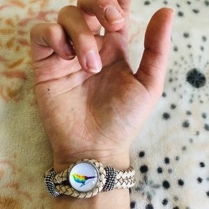 Creamy Wrap Bracelet